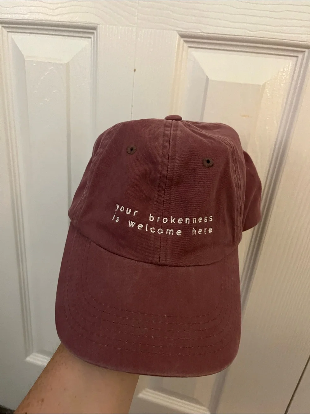 Your brokenness is welcome here - Soul Scripts cap - 2017